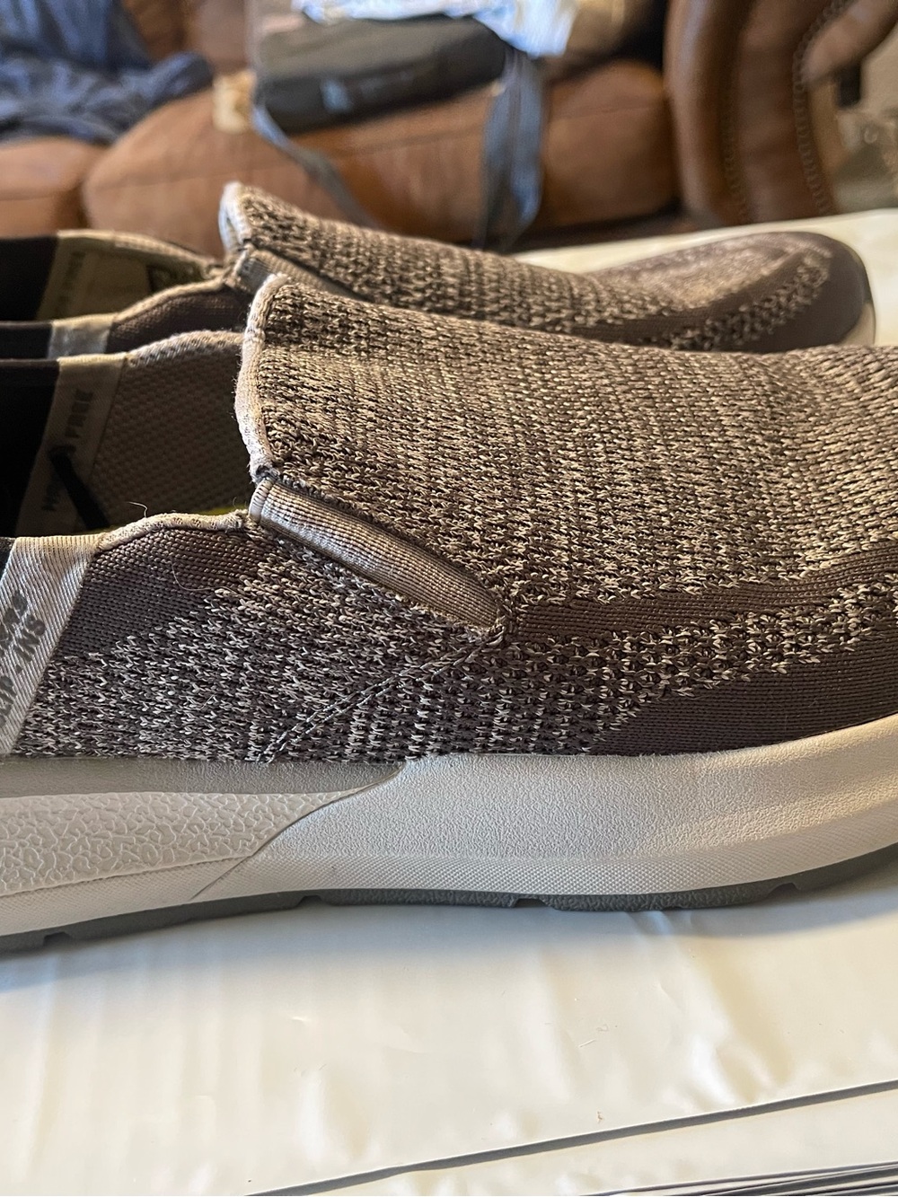 Skechers  Men’s Slip-Ins Neville Slip On  Sneaker Size 10  Gray